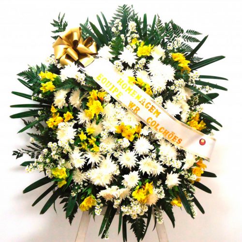 homenagem de flores para Florianópolis coroa de flores em Floripa